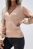 SOLID COLOR KNIT TOP