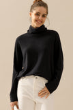 TURTLE HIGH NECK SWEATER KNIT TOP