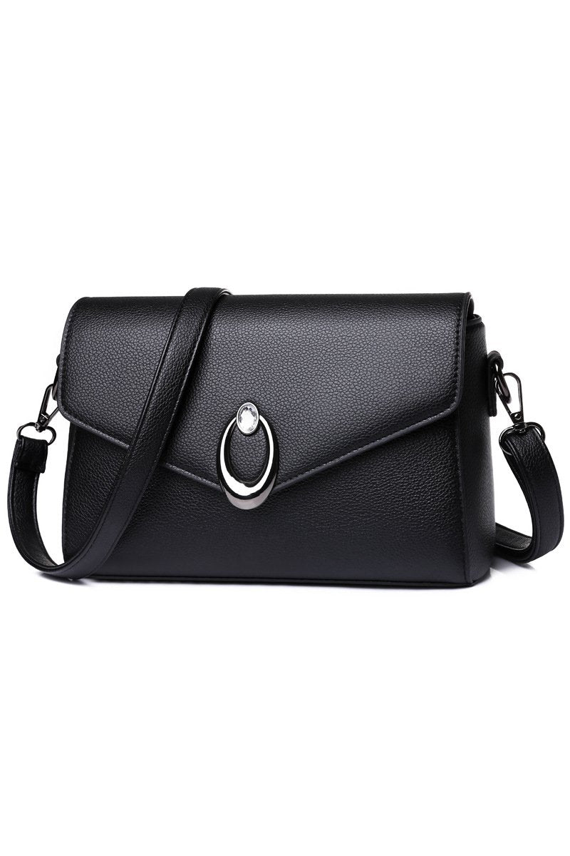 RETRO FASHION SOFT LEATHER MESSENGER BAG