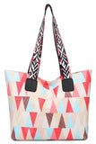 MULTI COLOR PRINTED CAUSAL TOTE BAG