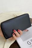 SOFT LEATHER CLUTCH PURSE WALLET