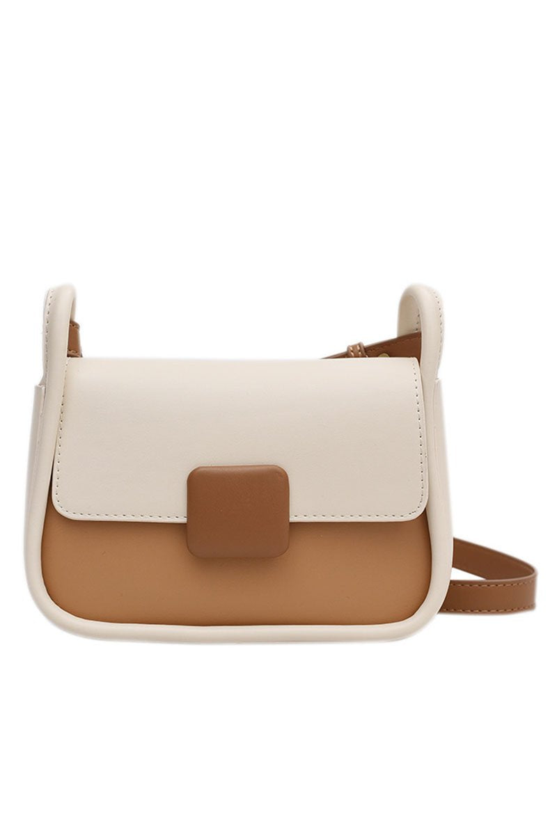 CASUAL HALF ROUND SHOULDER BAG