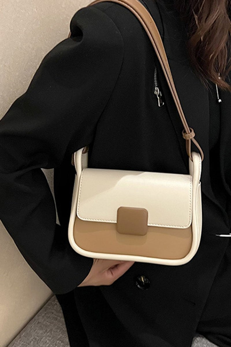 CASUAL HALF ROUND SHOULDER BAG