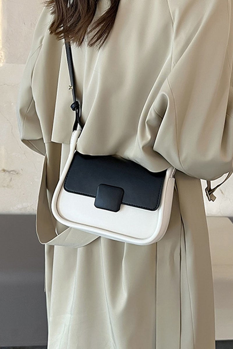 CASUAL HALF ROUND SHOULDER BAG