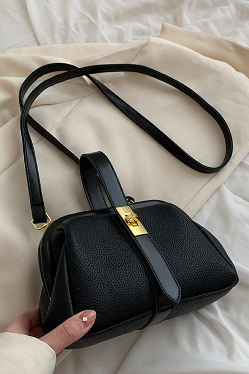 FRONT HANDLE SHELL CROSS BODY BAG