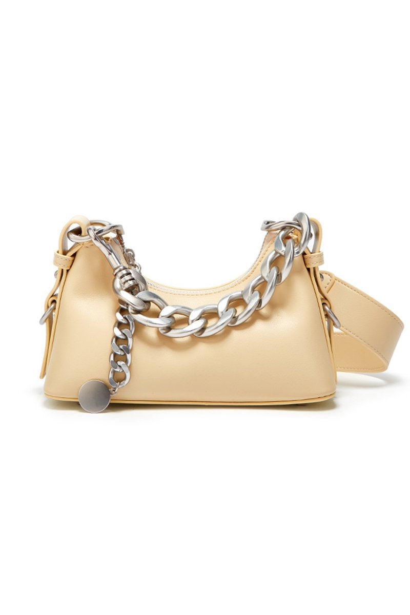 DANDY BAGUETTE BAG SHOULDER BAG WITH CHAIN STRAP