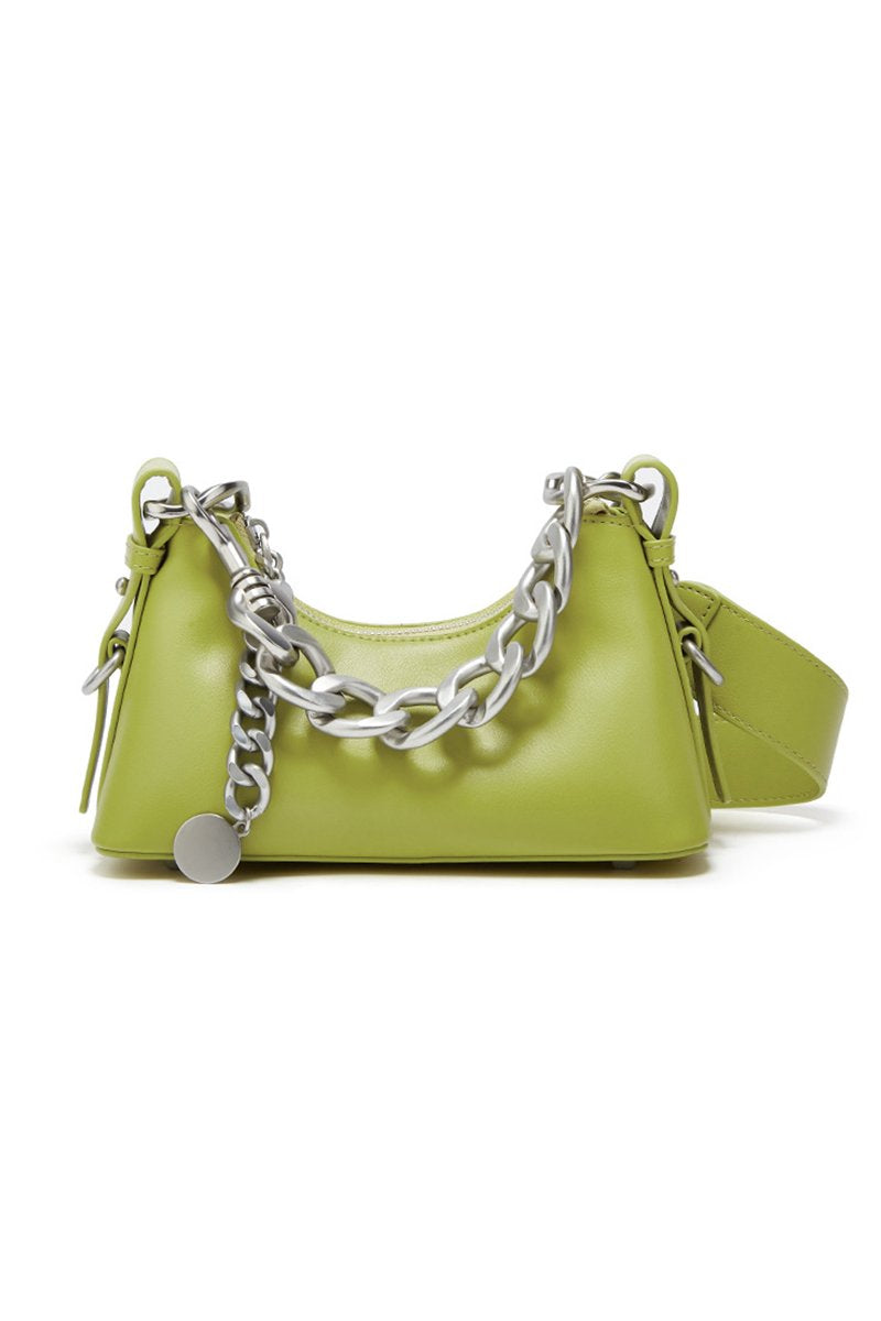 DANDY BAGUETTE BAG SHOULDER BAG WITH CHAIN STRAP