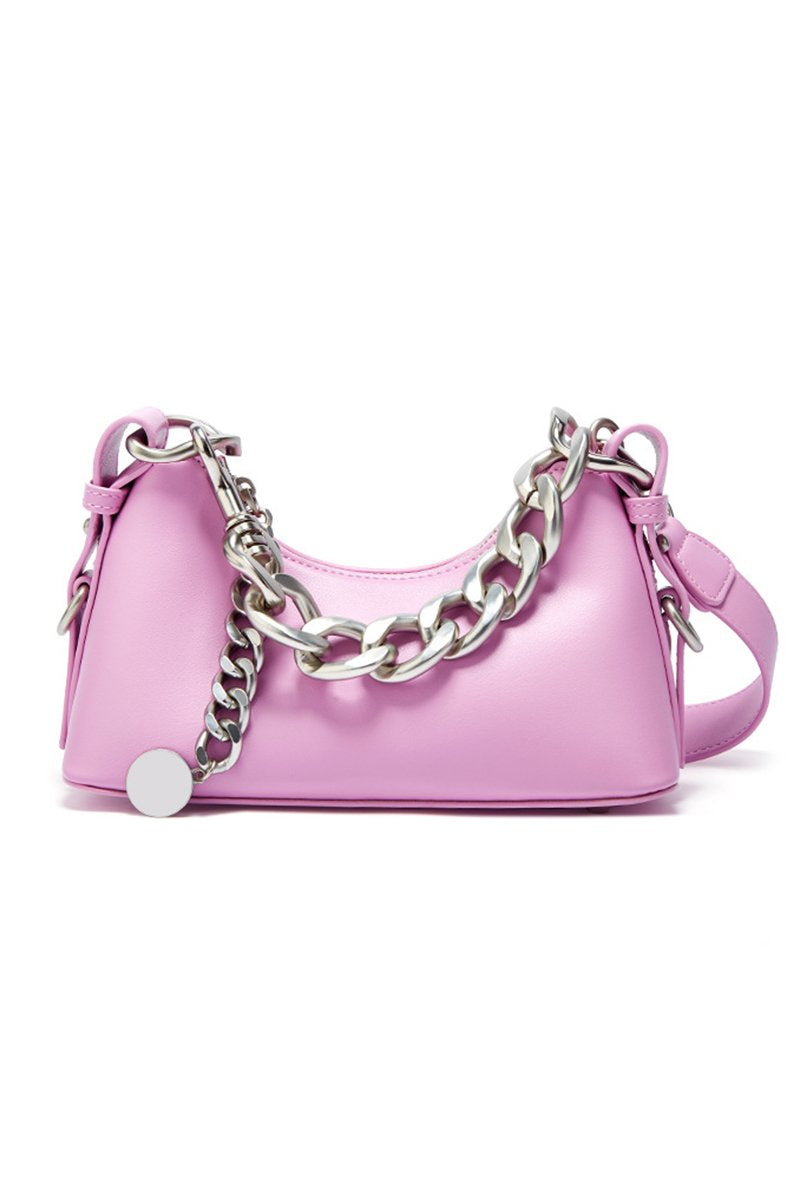 DANDY BAGUETTE BAG SHOULDER BAG WITH CHAIN STRAP