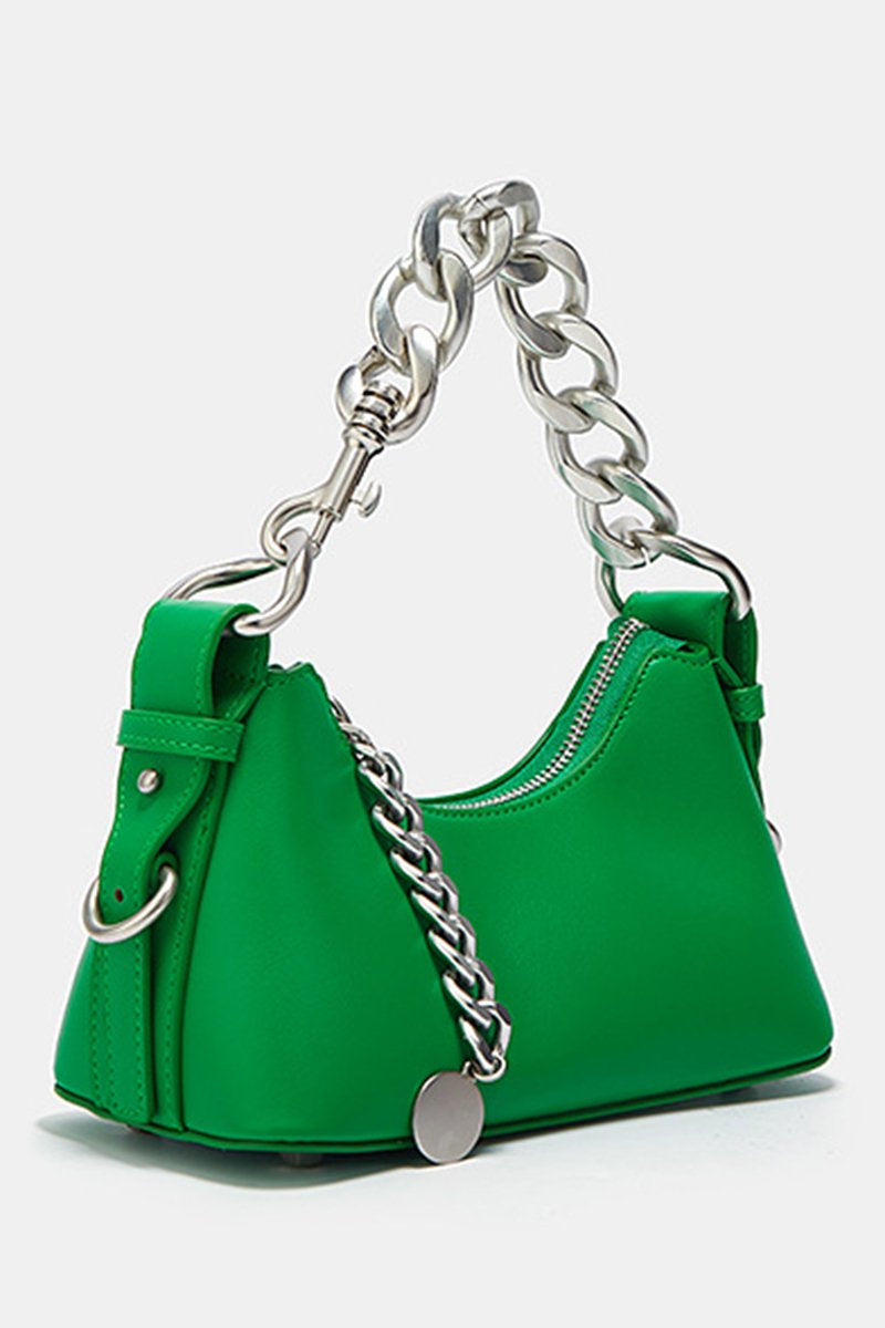 DANDY BAGUETTE BAG SHOULDER BAG WITH CHAIN STRAP