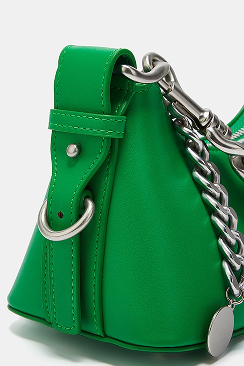 DANDY BAGUETTE BAG SHOULDER BAG WITH CHAIN STRAP