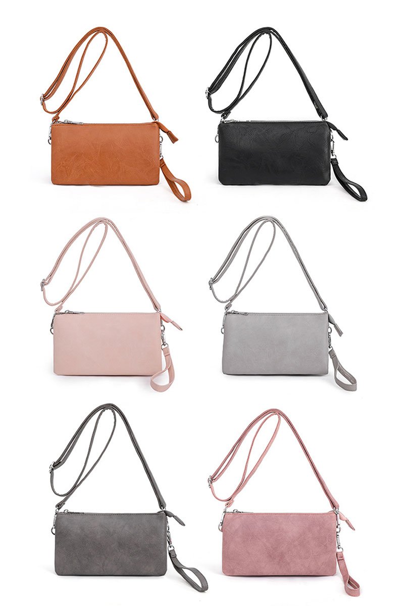 TWO WAY SIDEWAYS CROSS CLUTCH BAGS