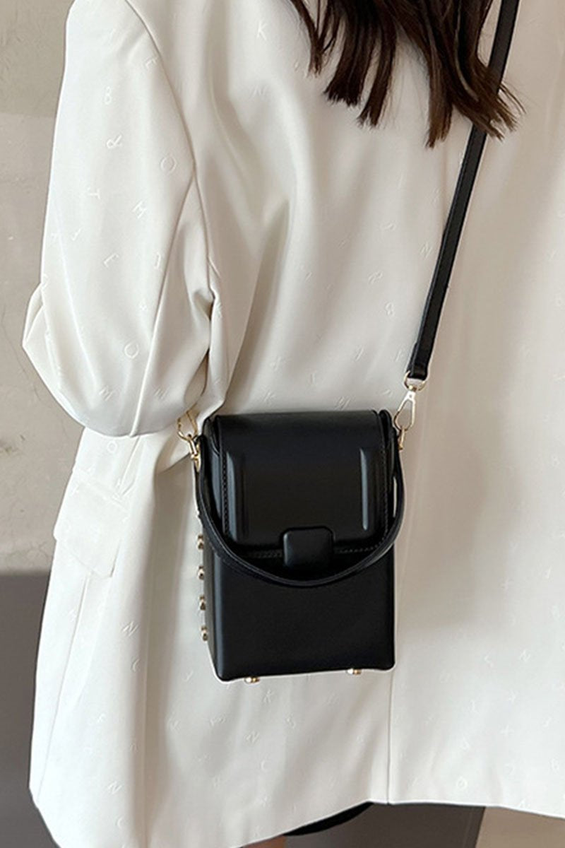 SQUARE BOX PHONE CROSS BAG