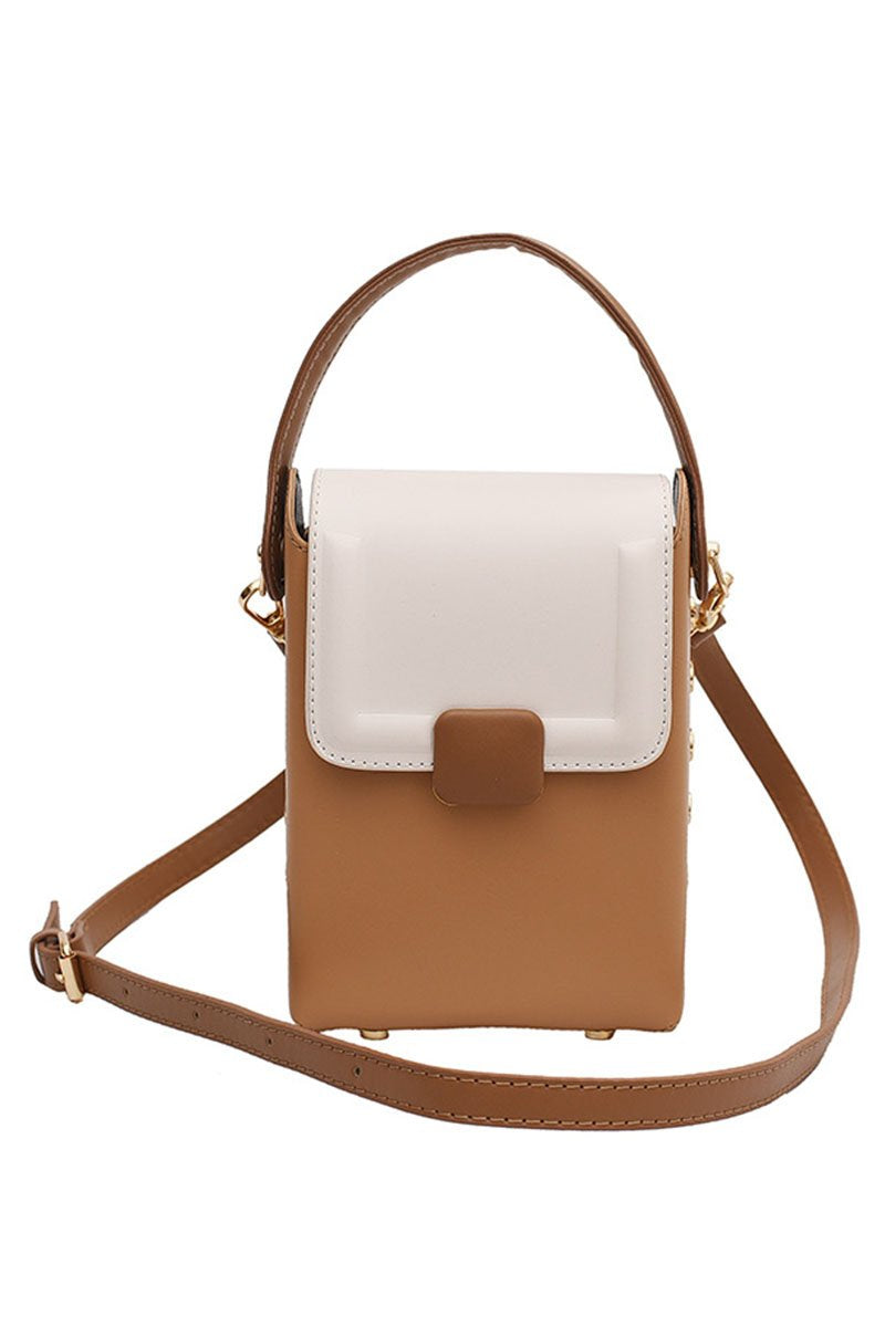 SQUARE BOX PHONE CROSS BAG