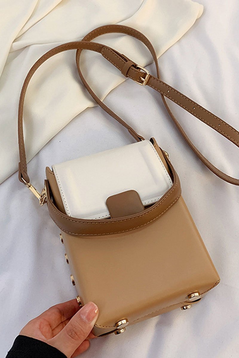 SQUARE BOX PHONE CROSS BAG