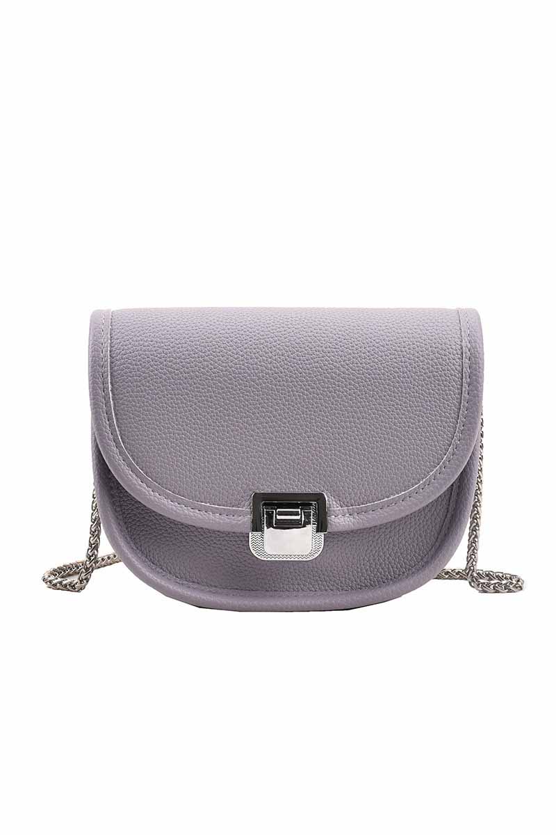 CASUAL COLOR CONTRAST SMALL SQUARE BAG