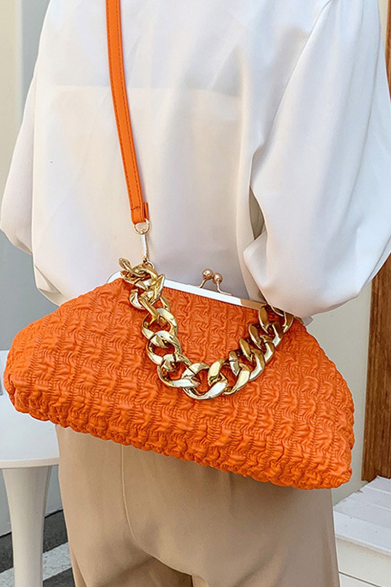 BIG CHAIN STRAP PURSE BAG