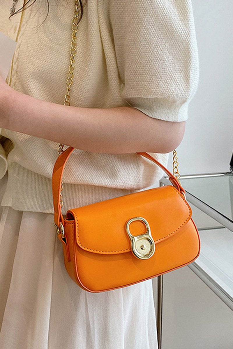 DOUBLE STRAP CASUAL SHOULDER BAG