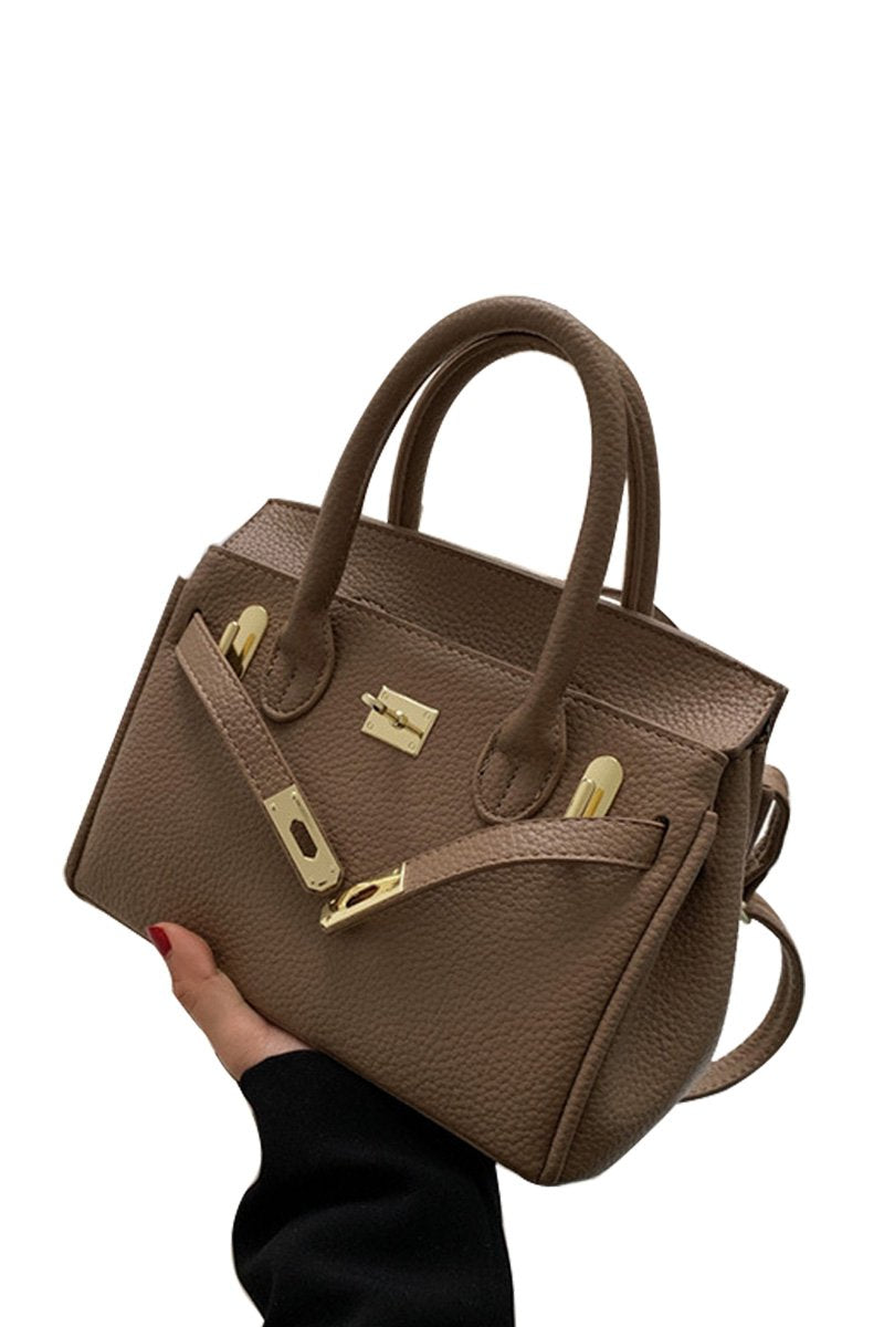 DOUBLE STRAP TRENDY WOMEN TOTE BAG