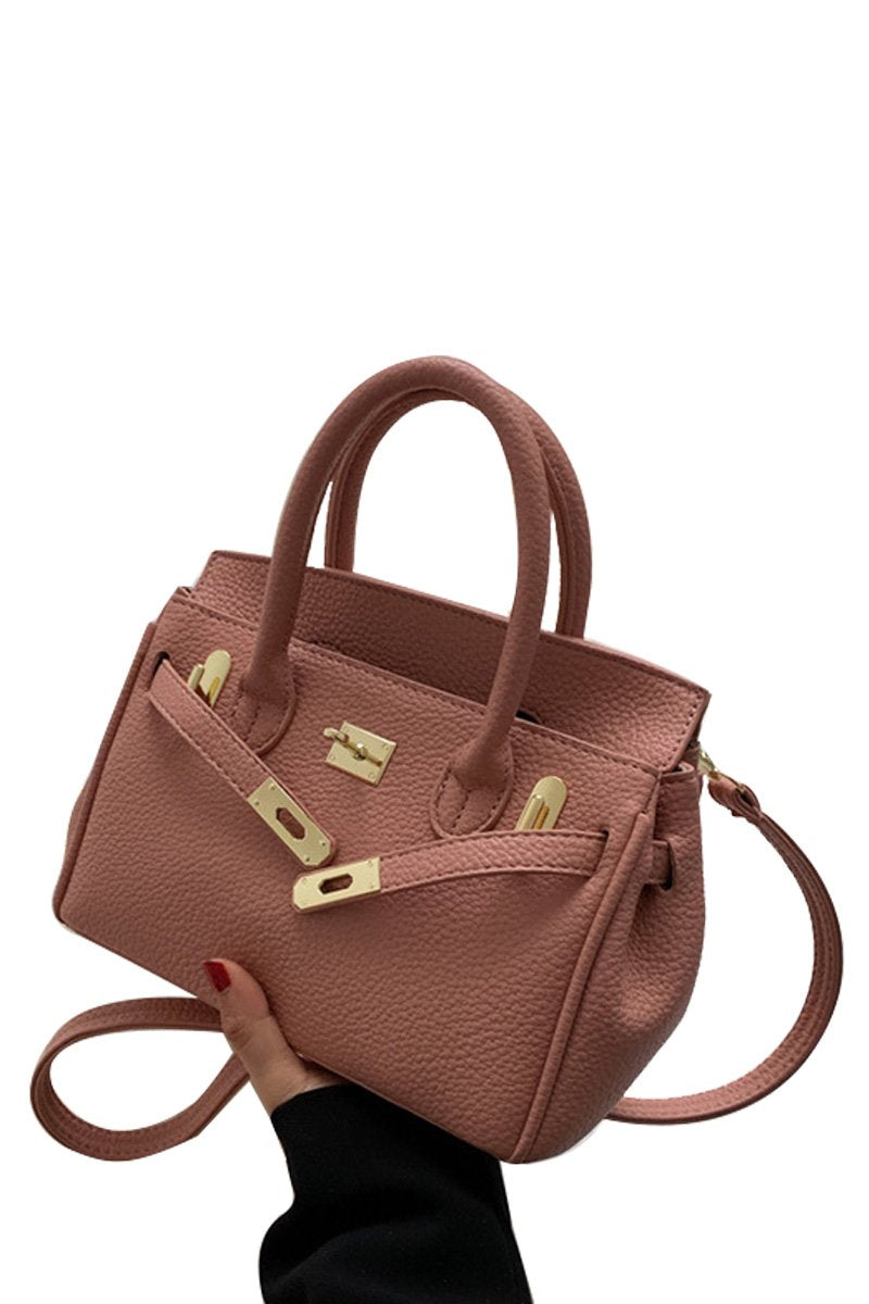 DOUBLE STRAP TRENDY WOMEN TOTE BAG