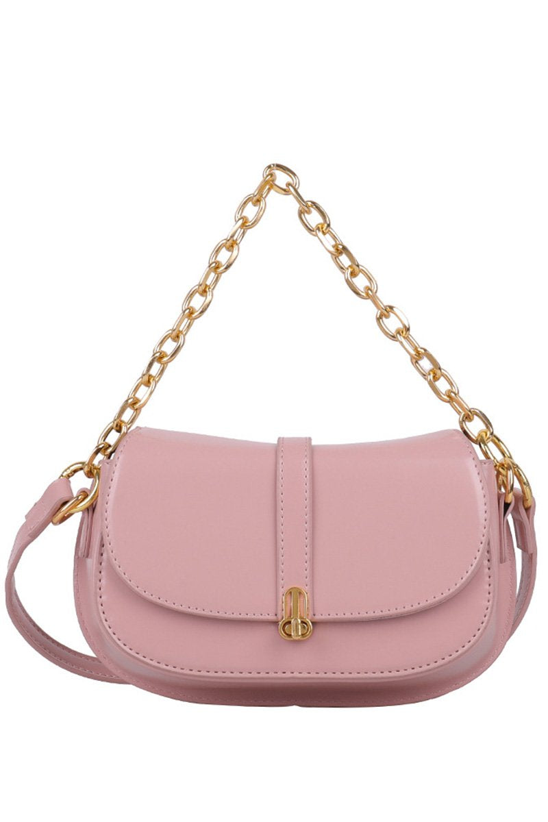 CHAIN STRAP FASHION HAND BAG