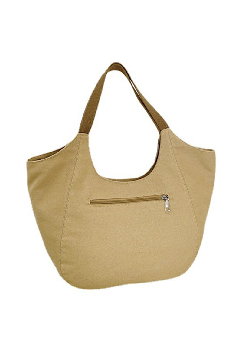 MODERN PATTERNED CASUAL CANVAS SHOULDER BAG