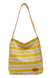 STRIPE PATTERN CASUAL SHOULDER BAG