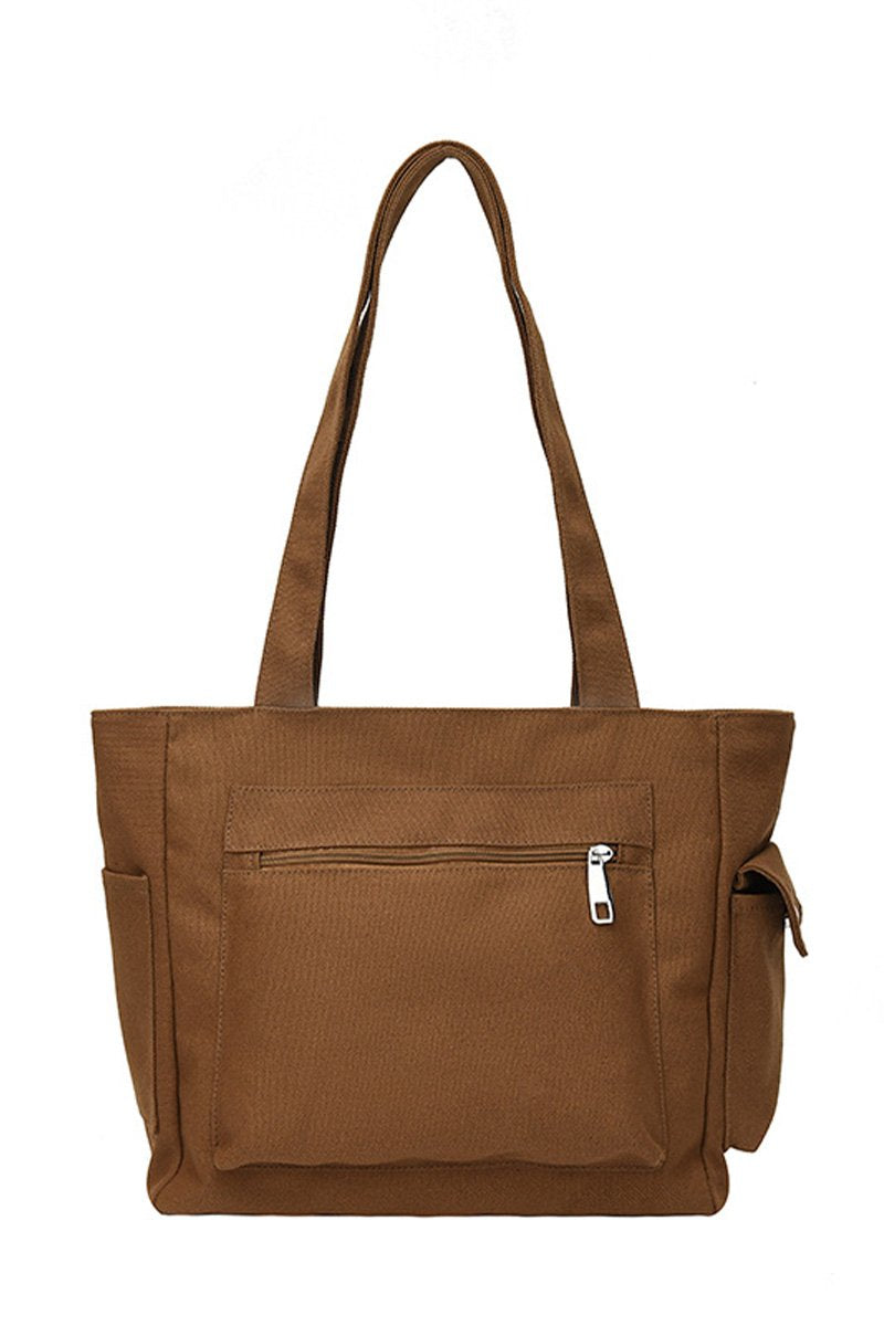 MULTI POCKET BASIC SHOPPERS BAG