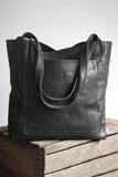 WOMEN SOFT PU LEATHER TOTE BAG