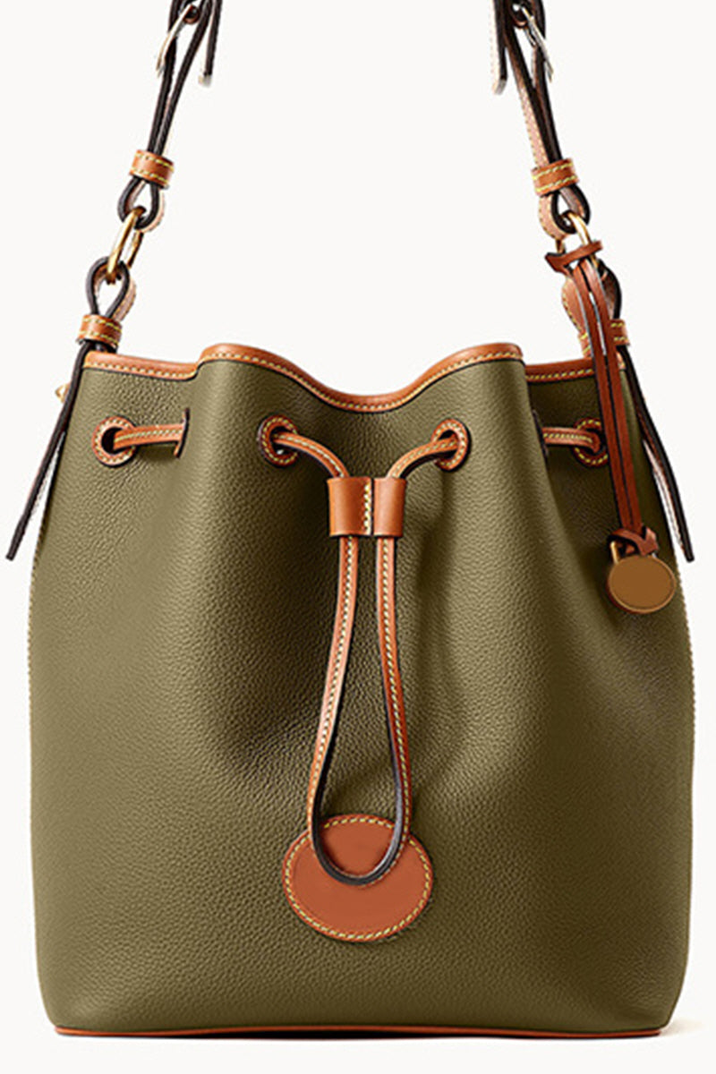 WOMEN PREMIUM DRAWSTRING DESIGN BUCKET BAG