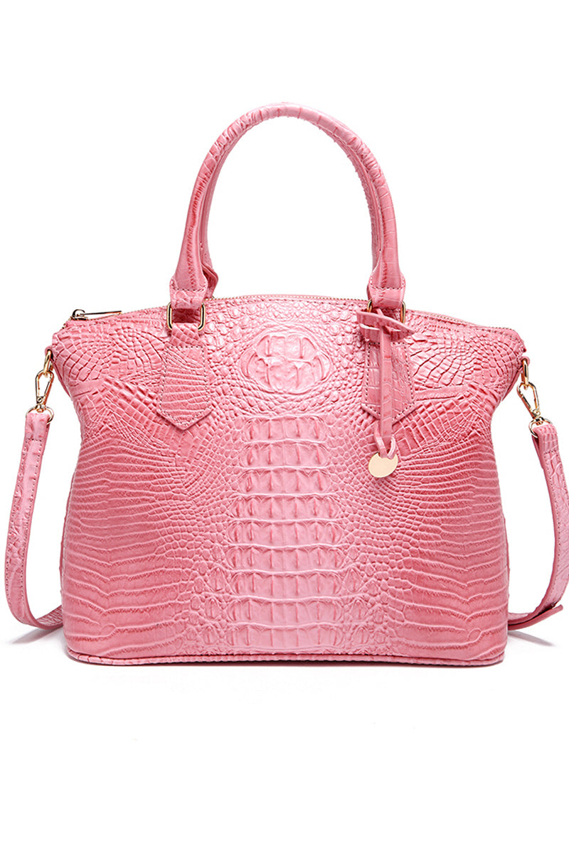 FASHION HANDBAG SHELL BAG CROCODILE DESIGN