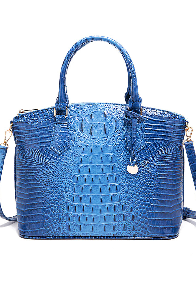 FASHION HANDBAG SHELL BAG CROCODILE DESIGN