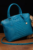 CROCODILE PATTERN HANDBAG SHOULDER BAG