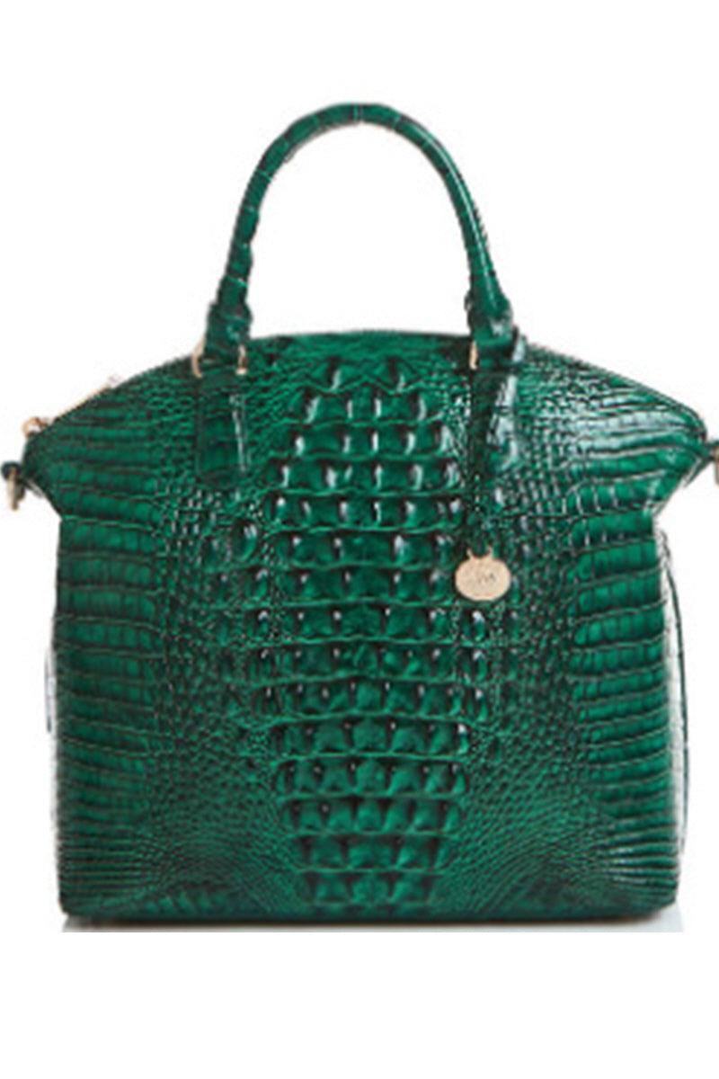 CROCODILE PATTERN HANDBAG SHOULDER BAG