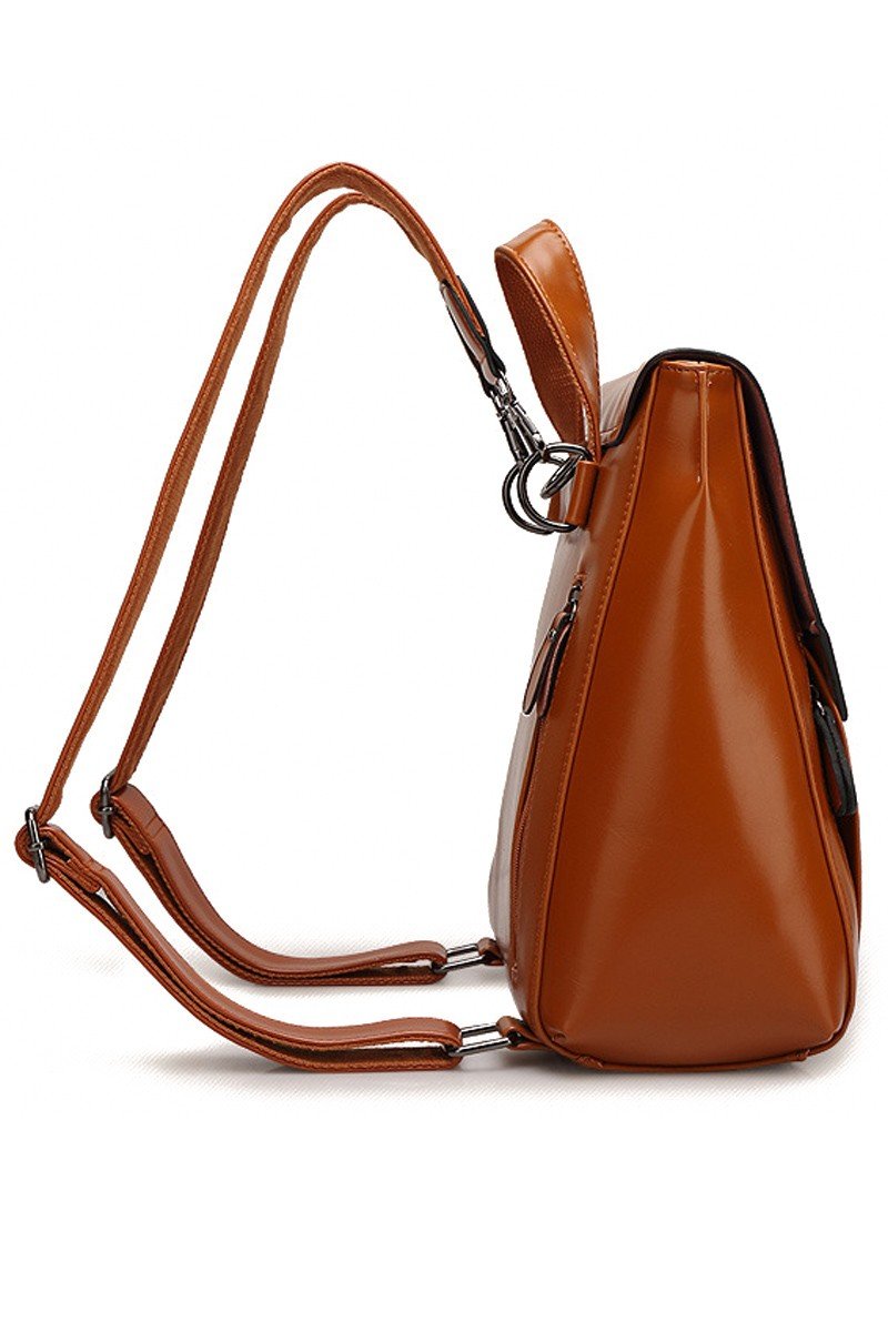 SOLID COLOR TREND FASHION BACKPACK