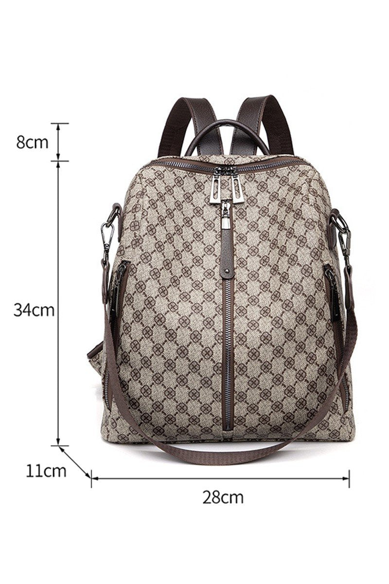 PRINTED CASUAL TREND BACKPACK