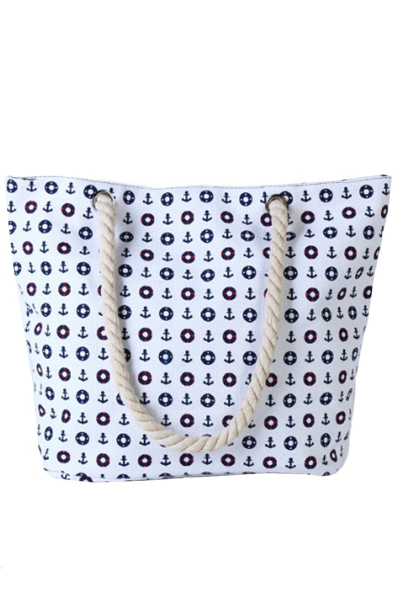 PATTERNED COOL LIGHT FASHION BEACH BAG