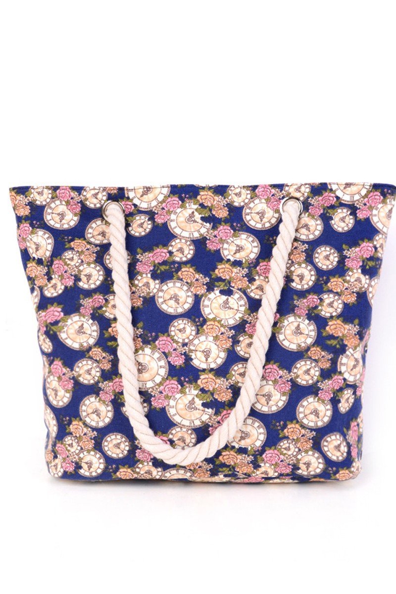 PATTERNED LIGHT FASHION BEACH BAGS