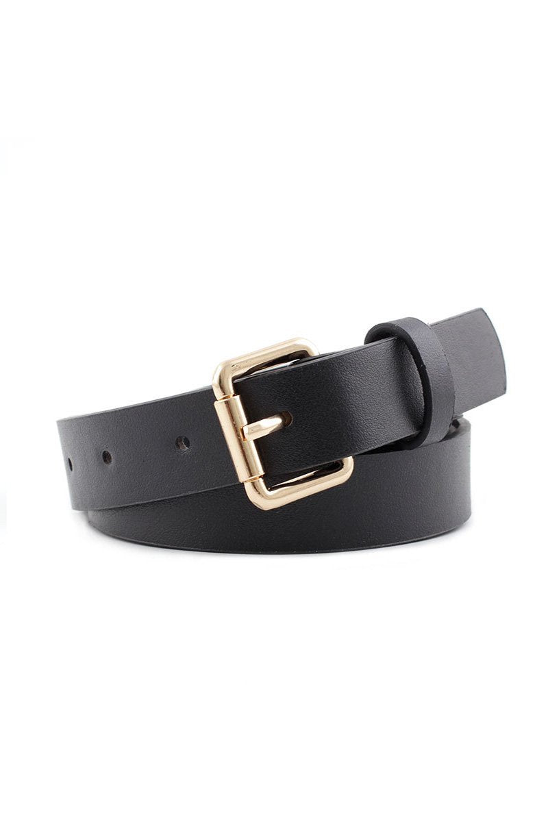 SNAKE SKIN PATTERN CASUAL BELT