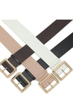 SIMPLE SQUARE BUCKLE DANDY BELT