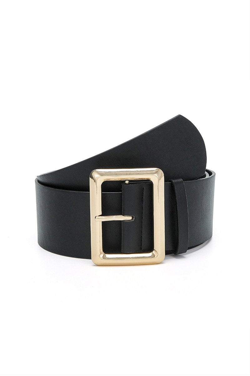 SIMPLE SQUARE BUCKLE DANDY BELT