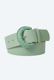 ROUND BUCKLE SIMPLE FASHION BELT