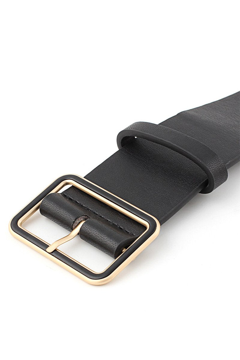 SIMPLE SQUARE BUCKLE DANDY BELT