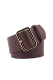 SIMPLE SQUARE BUCKLE DANDY BELT