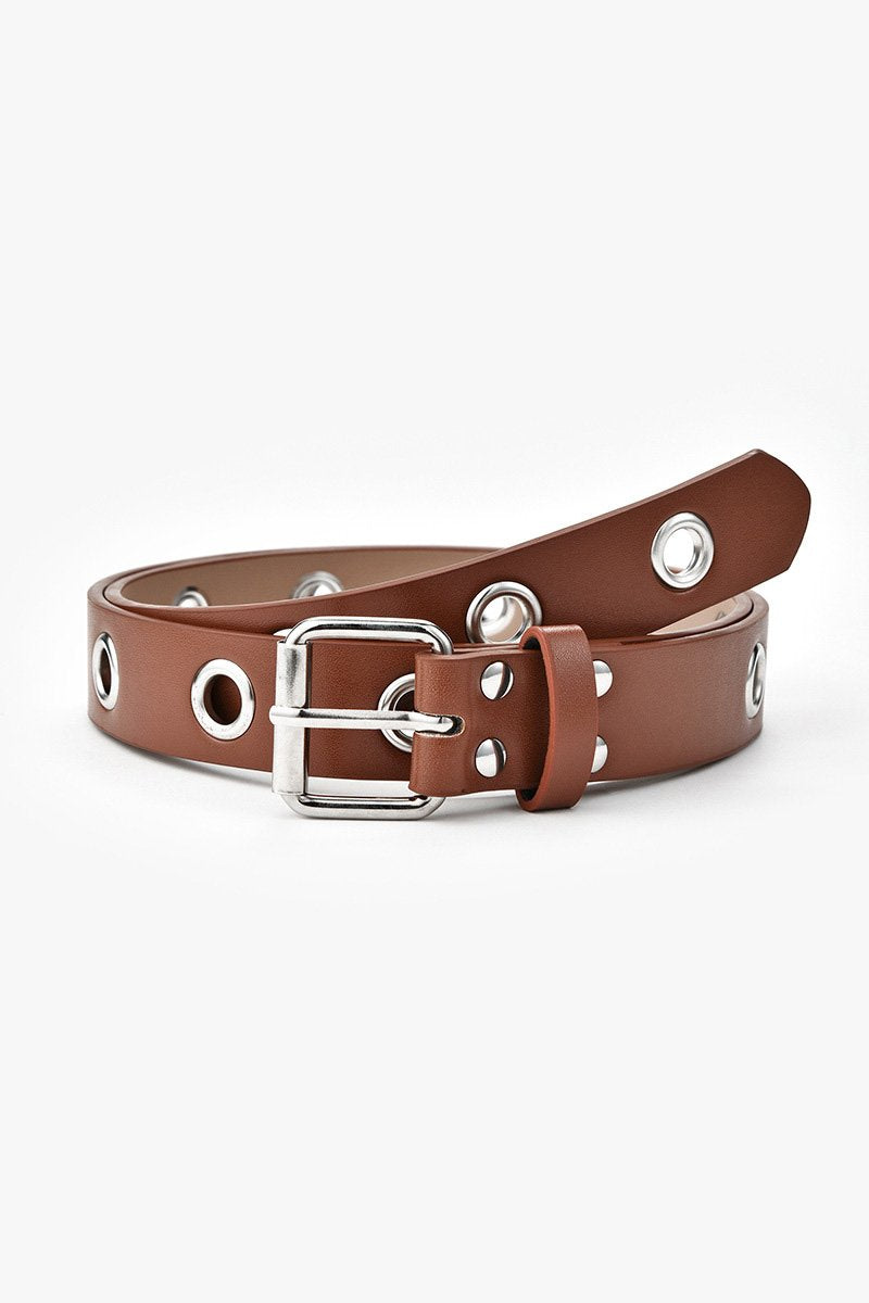 HOLE DETAILED CASUAL BELT