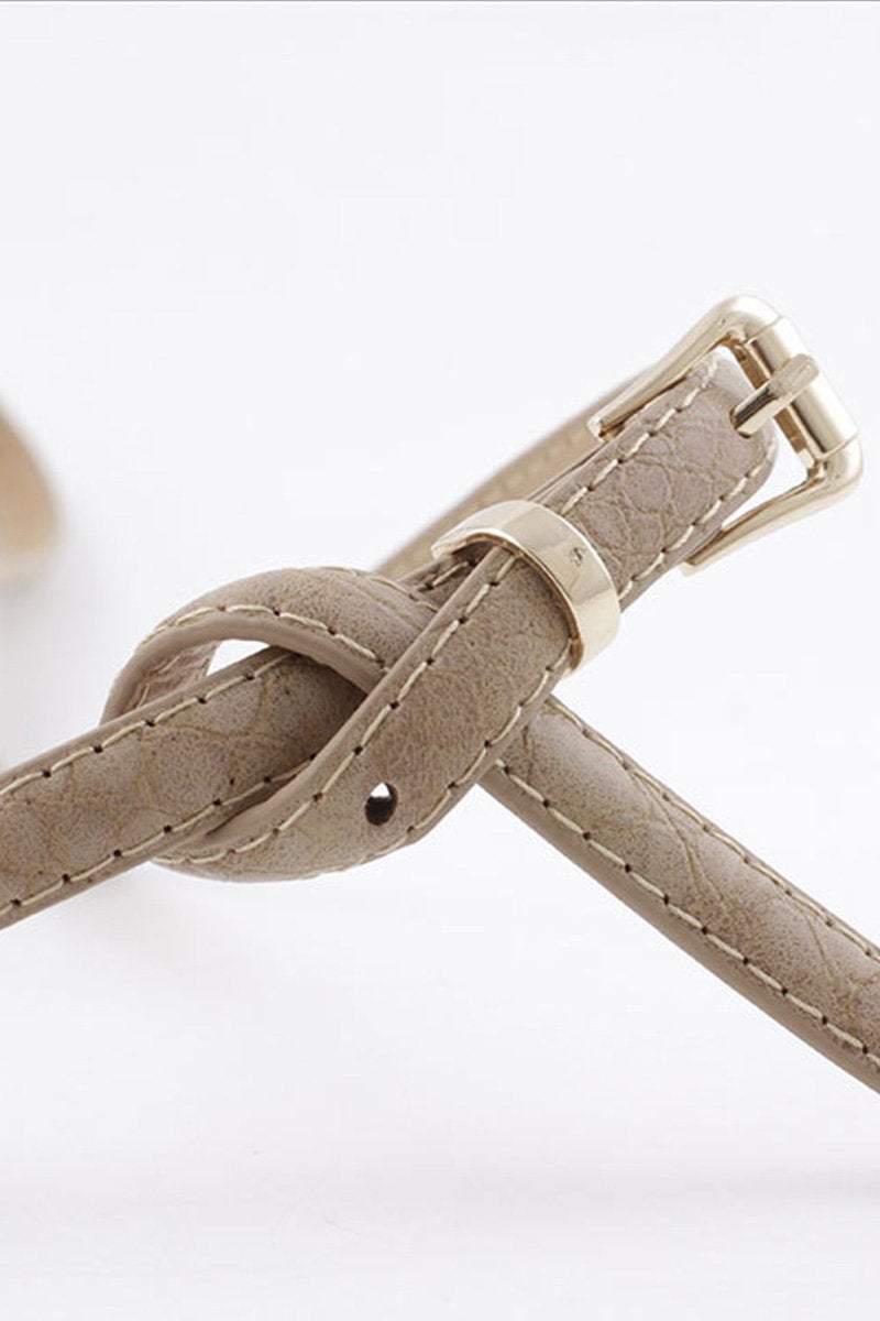 PATTERNED DANDY SLIM BELT