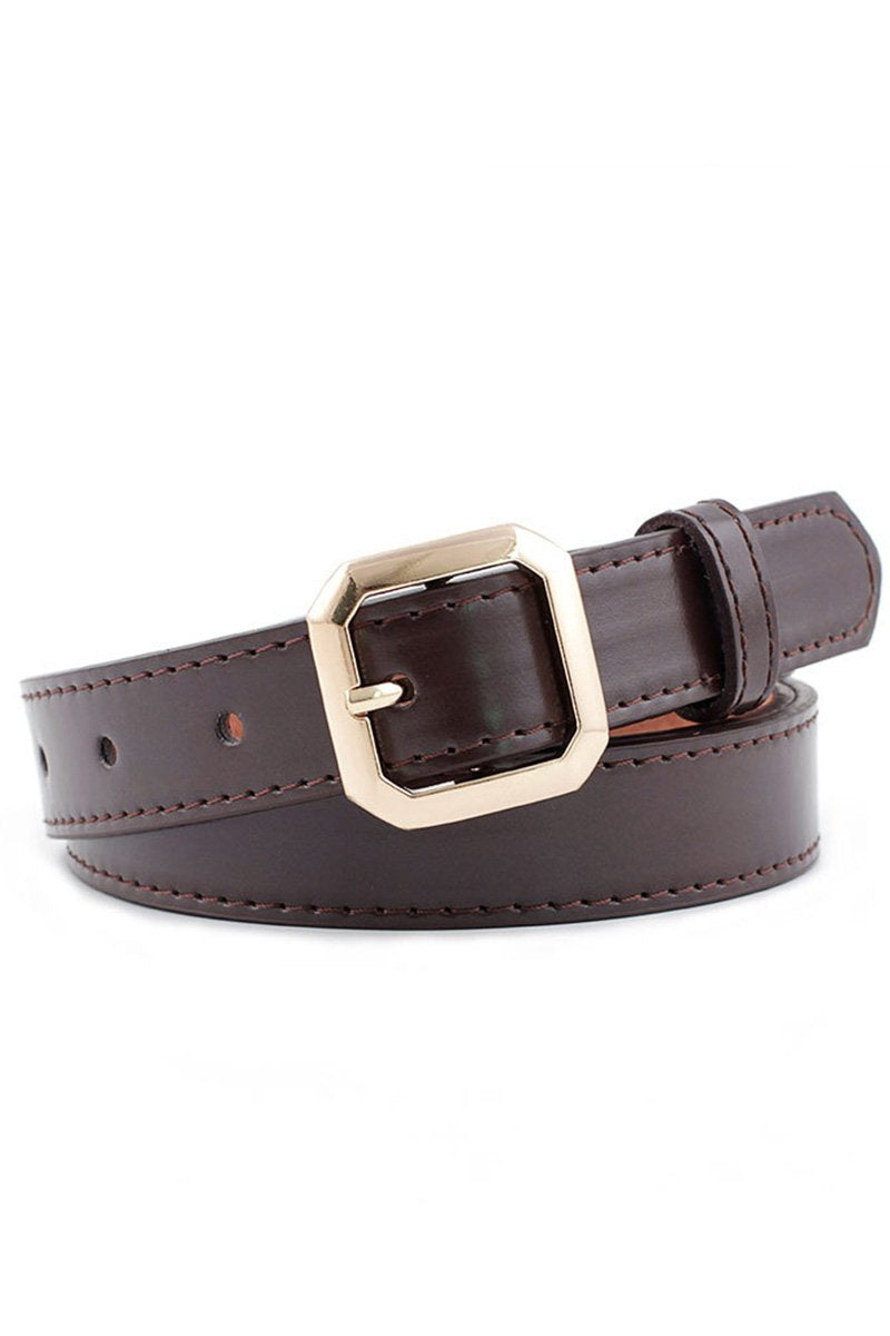 SQUARE BUCKLE DANDY BELT