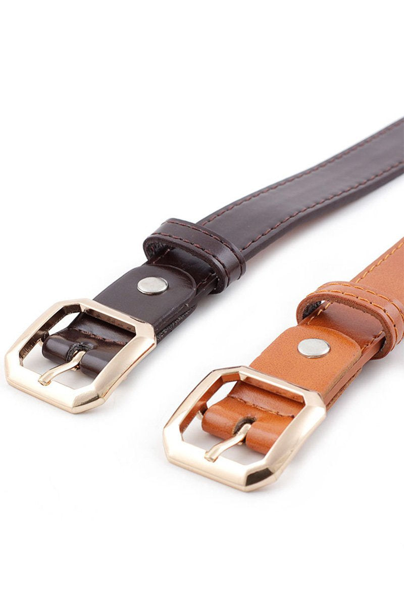 SQUARE BUCKLE DANDY BELT