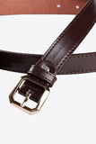 SQUARE BUCKLE DANDY BELT