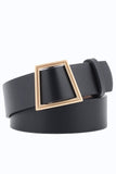 GOLD SQUARE BUCKLE SIMPLE CASUAL BELT
