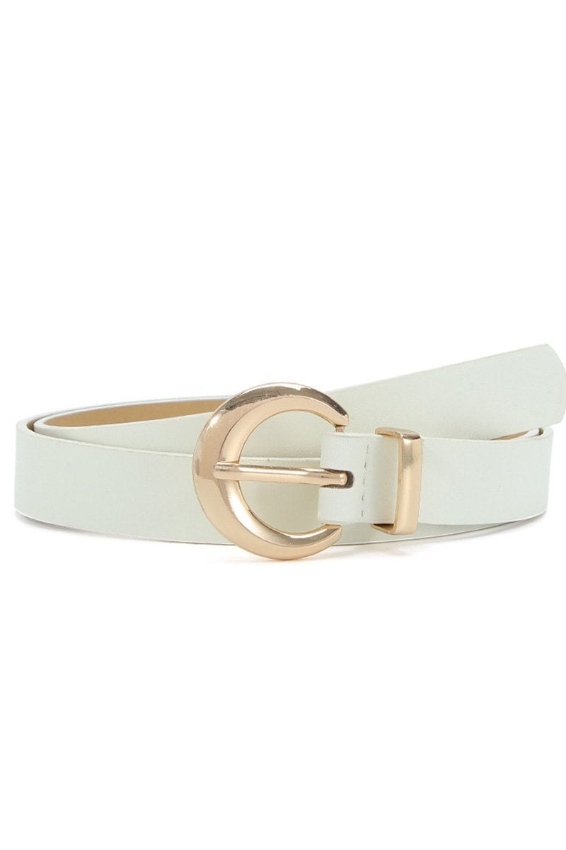 ROUND BUCKLE DANDY BELT